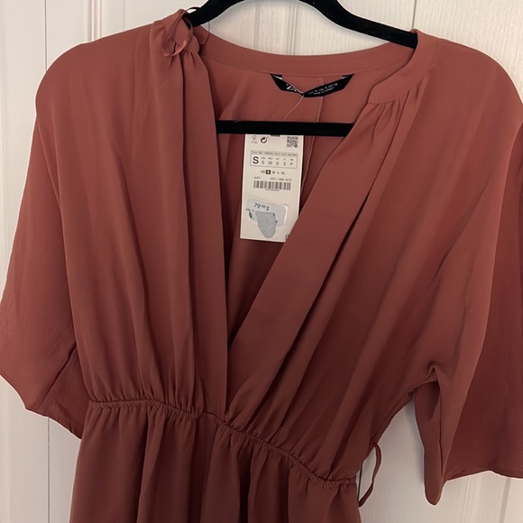 ZARA PINK JUMPSUIT - Picture 3 of 4